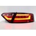 AUDI A5 B8 07-09 Red Clear Light Bar LED Tail Lamp AUDI A5 B8 07-09 Red Clear Light Bar LED Tail Lamp